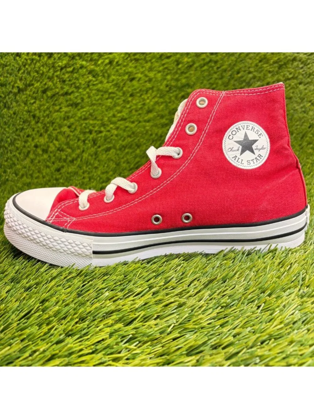 Converse Chuck Taylor All Star EVA Boys Size 6.5Y Red Athletic Shoes Sneakers